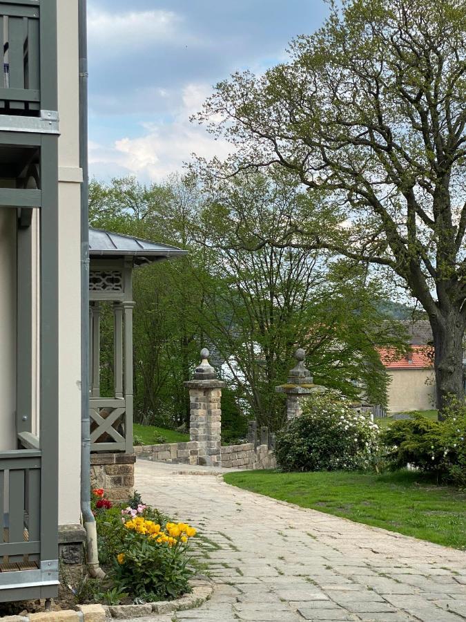 Altes Pfarrhaus Apartment Papstdorf Ngoại thất bức ảnh