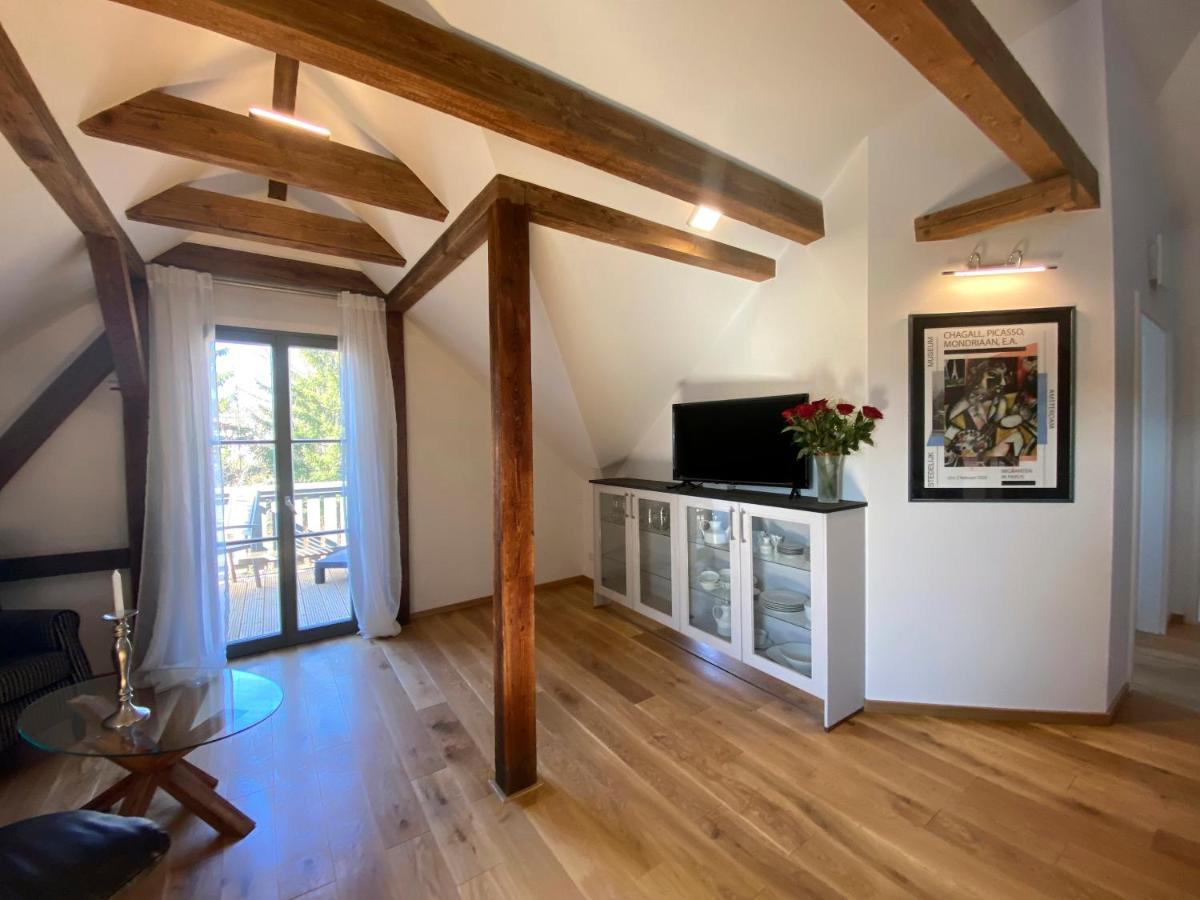 Altes Pfarrhaus Apartment Papstdorf Ngoại thất bức ảnh