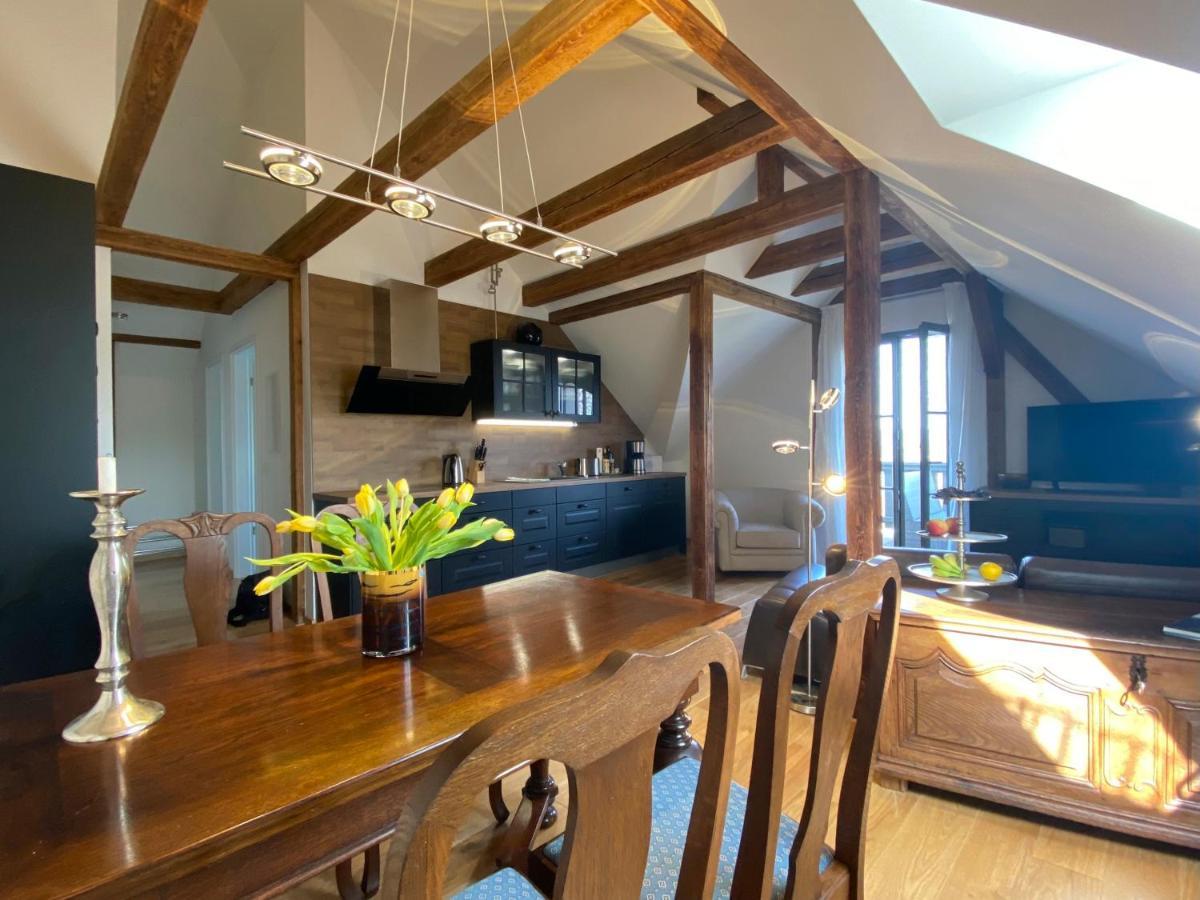 Altes Pfarrhaus Apartment Papstdorf Ngoại thất bức ảnh