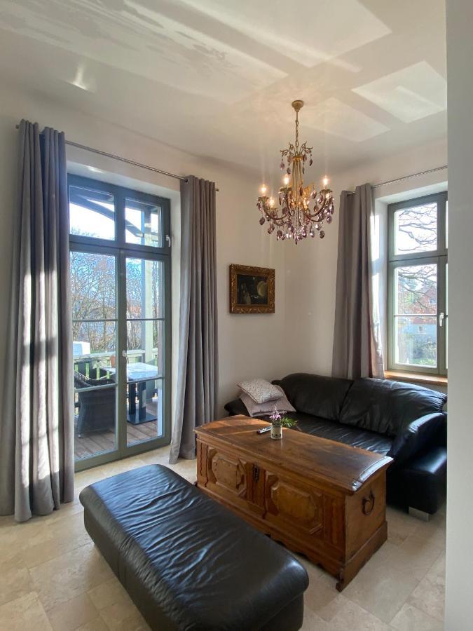 Altes Pfarrhaus Apartment Papstdorf Ngoại thất bức ảnh