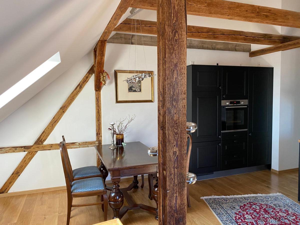 Altes Pfarrhaus Apartment Papstdorf Ngoại thất bức ảnh