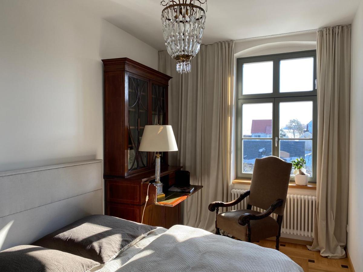 Altes Pfarrhaus Apartment Papstdorf Ngoại thất bức ảnh