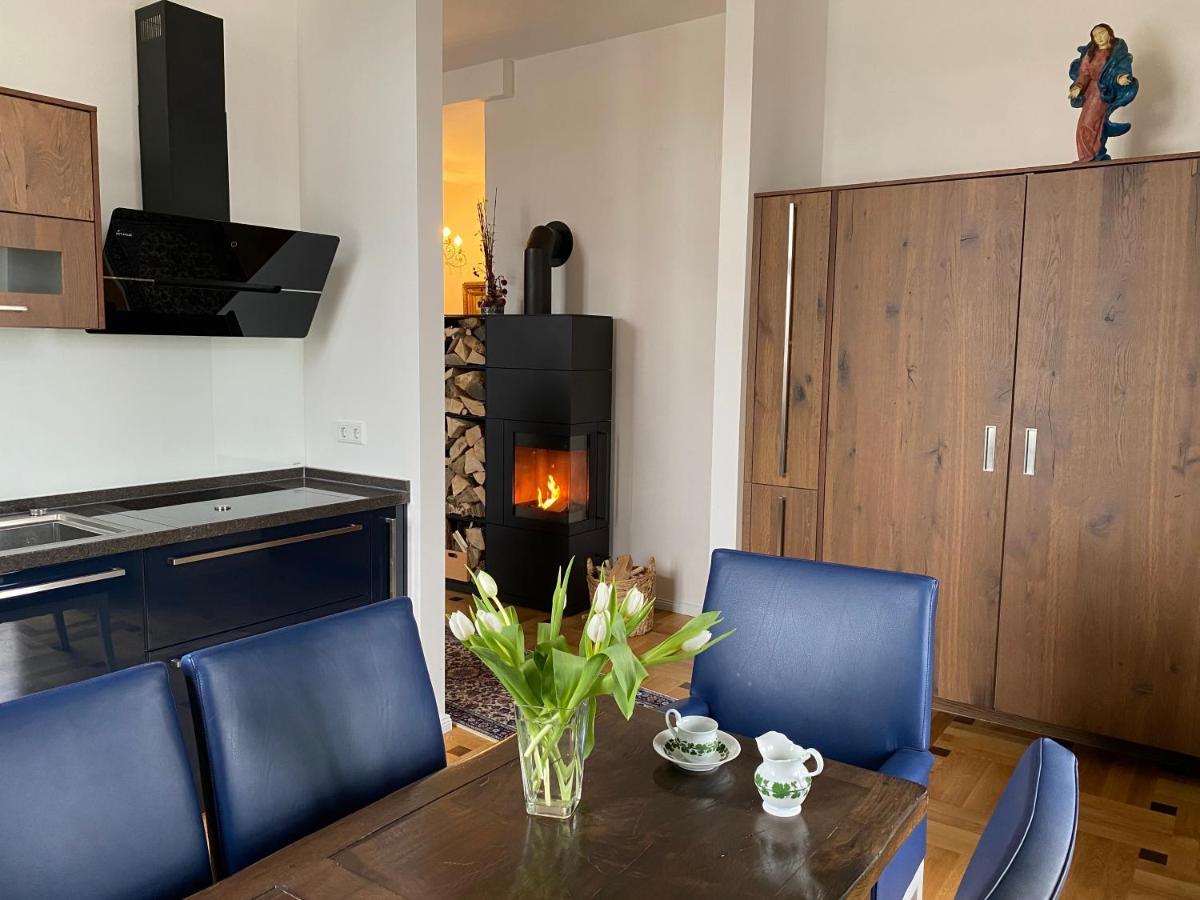 Altes Pfarrhaus Apartment Papstdorf Ngoại thất bức ảnh
